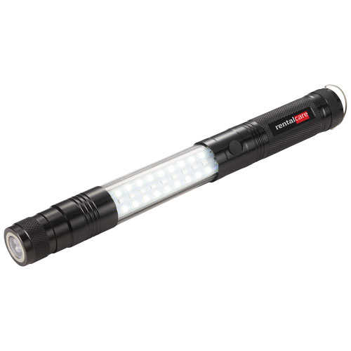Lampe torche télescopique avec lampe torche cob scope - 104313
