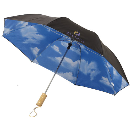 Parapluie pliable à ouverture automatique 21" blue-skies - 109093