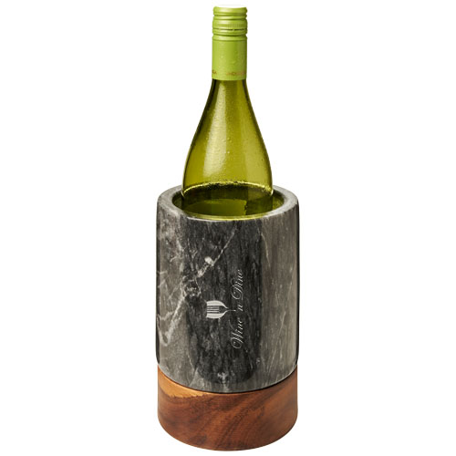 Seau à vin en marbre et bois harlow - 112997