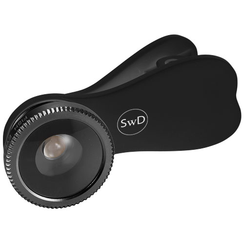 Objectif avec clip pour smartphone fish-eye