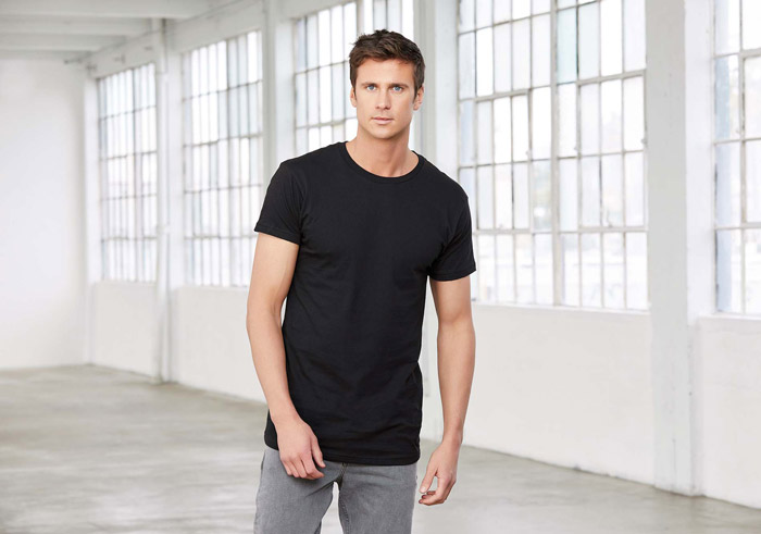 T-shirt homme coupe longue - BE3006