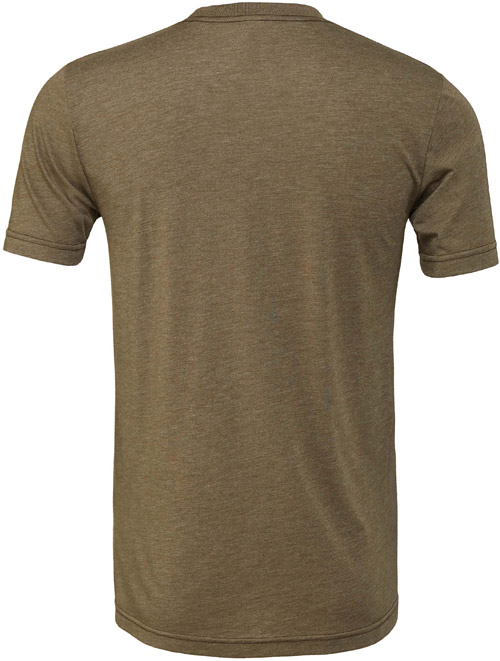 T-shirt homme triblend col rond