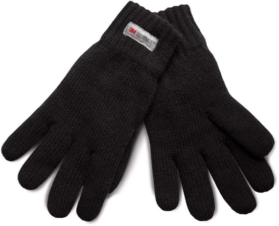 Gants thinsulate™ en maille tricot
